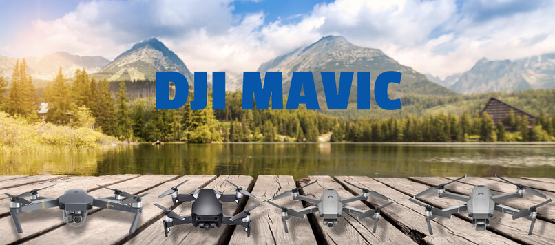 gamme dji mavic drones